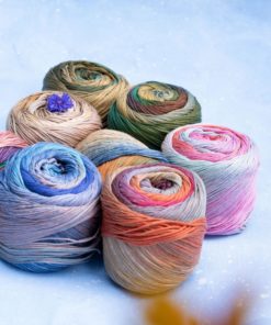 Stricksets aus Silk Color von Lang Yarns