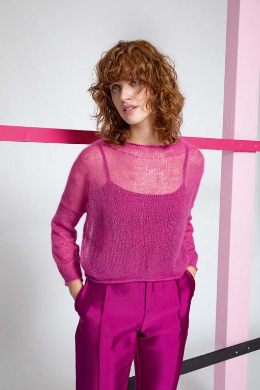 Strickset Pullover Aus Mohair 21 Von Lang Yarns