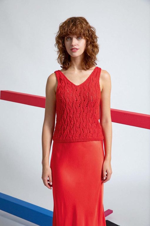 Strickset Top Aus Ortica Von Lang Yarns