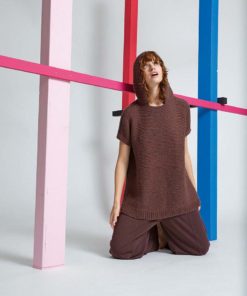 Strickset Pullover mit Kapuze aus Amira von Lang Yarns