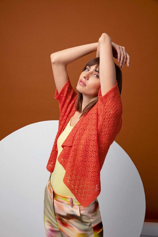 Strickset Kurze Jacke Aus Noelle Von Lang Yarns
