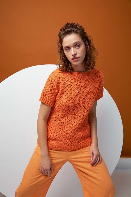 Strickset Pullover Aus Amira Light Von Lang Yarns