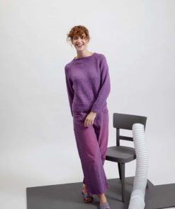 Strickset Raglan Pullover aus Amira Light von Lang Yarns