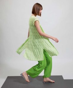 Strickset Lange Weste aus Ortica von Lang Yarns