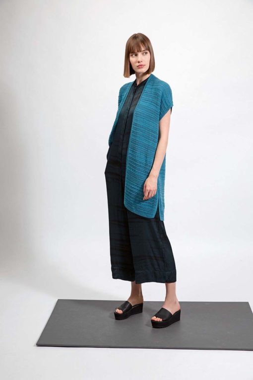 Strickset Weste Aus Oceania Von Lang Yarns