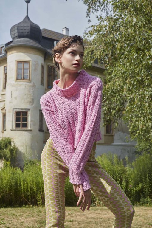 Strickset Sweater Aus Bliss Von Lang Yarns