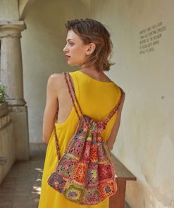 Strickset Crocheted gym bag aus Artsy von Lang Yarns