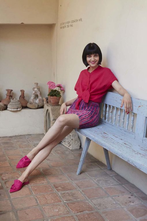 Strickset Skirt Aus Artsy Von Lang Yarns