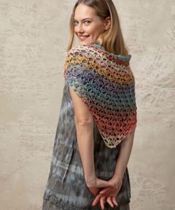 Strickset Dreiecktucn aus Paradise von Lang Yarns