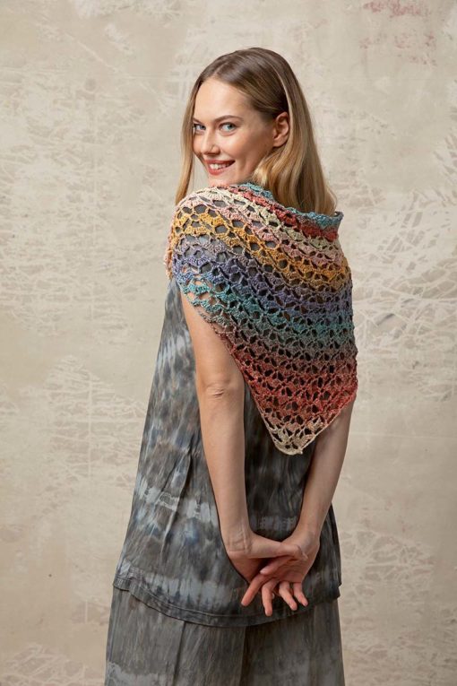 Strickset Dreiecktucn Aus Paradise Von Lang Yarns