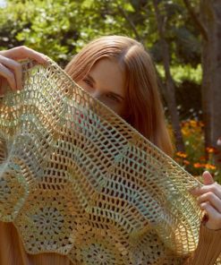 Strickset Gehäkelter Schal Aus Secret Garden Von Lang Yarns 3 901 068 008 D1