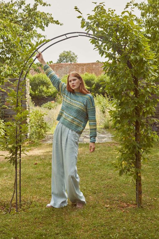 Strickset Pullover Aus Secret Garden Von Lang Yarns
