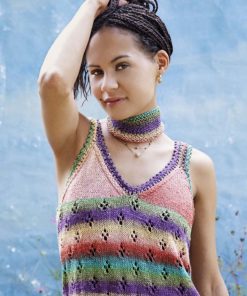 Strickset Top Aus Silk Color Von Lang Yarns 6 901 071 003 D2