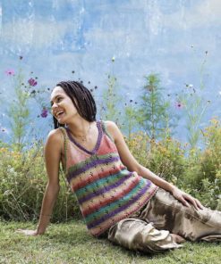 Strickset Top aus Silk Color von Lang Yarns