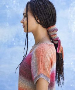 Strickset Kurzarmpullover Aus Silk Color Von Lang Yarns 7 901 071 005 D1