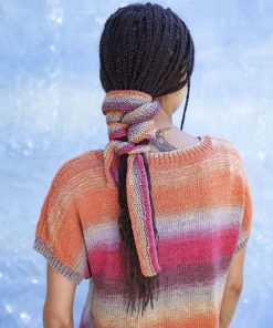 Strickset Kurzarmpullover Aus Silk Color Von Lang Yarns 6 901 071 005 D2