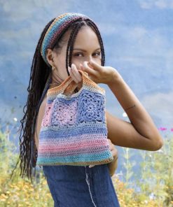 Strickset Tasche aus Silk Color von Lang Yarns