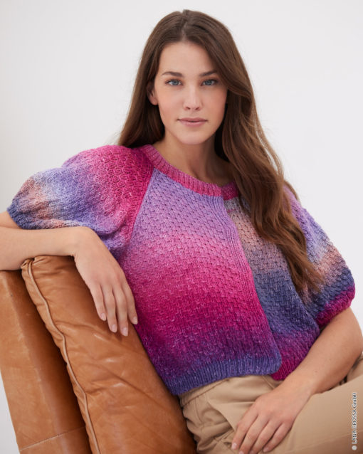 Strickset Kurzarm-Jacke Aus Cotonella Von Lana Grossa
