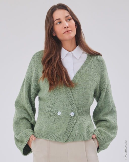 Strickset Jacke Aus Riccio Von Lana Grossa