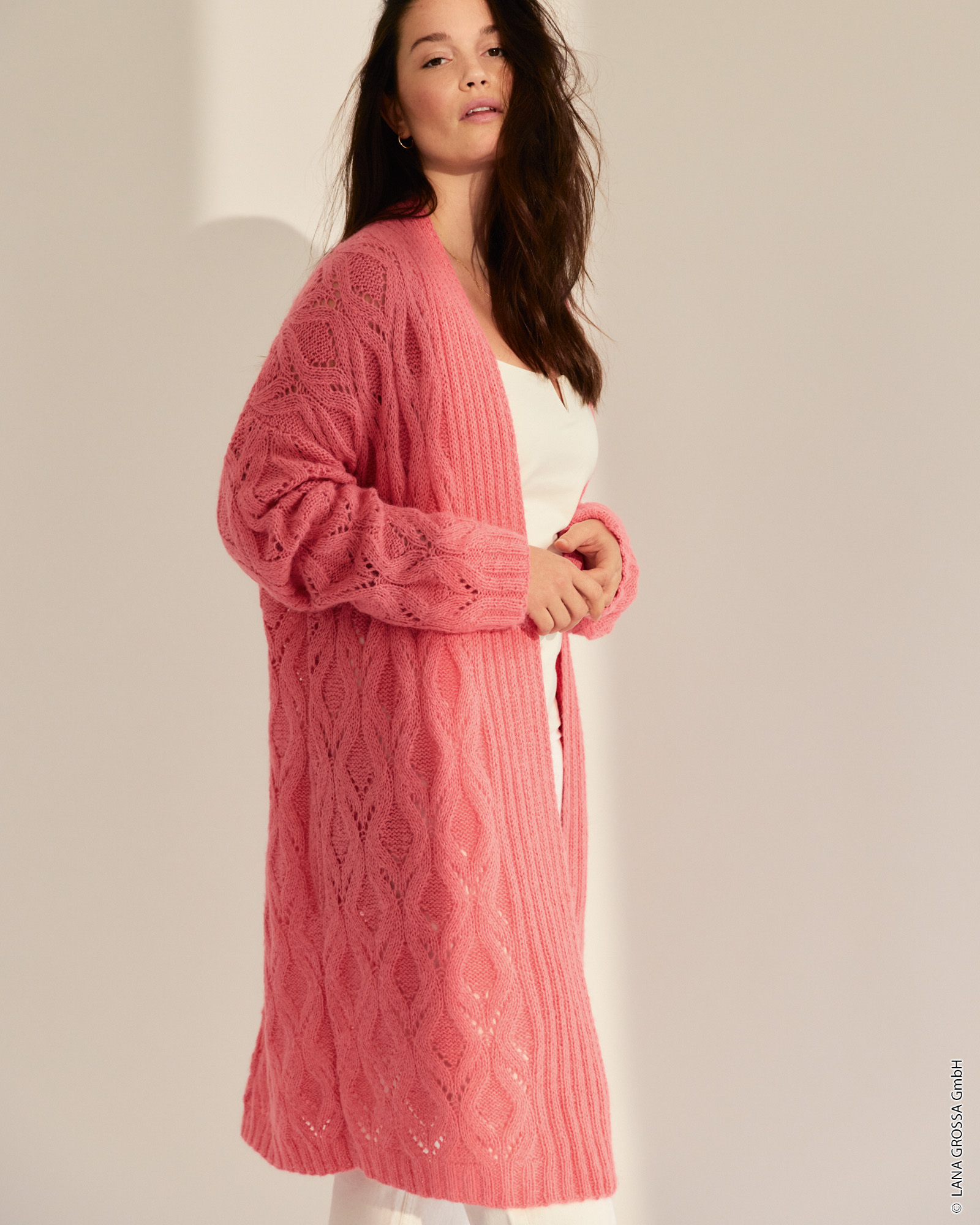 Strickset Cardigan Aus Campo Und Setasuri Von Lana Grossa 1 Strickset Cardigan Aus Campo Und Setasuri Von Lana Grossa