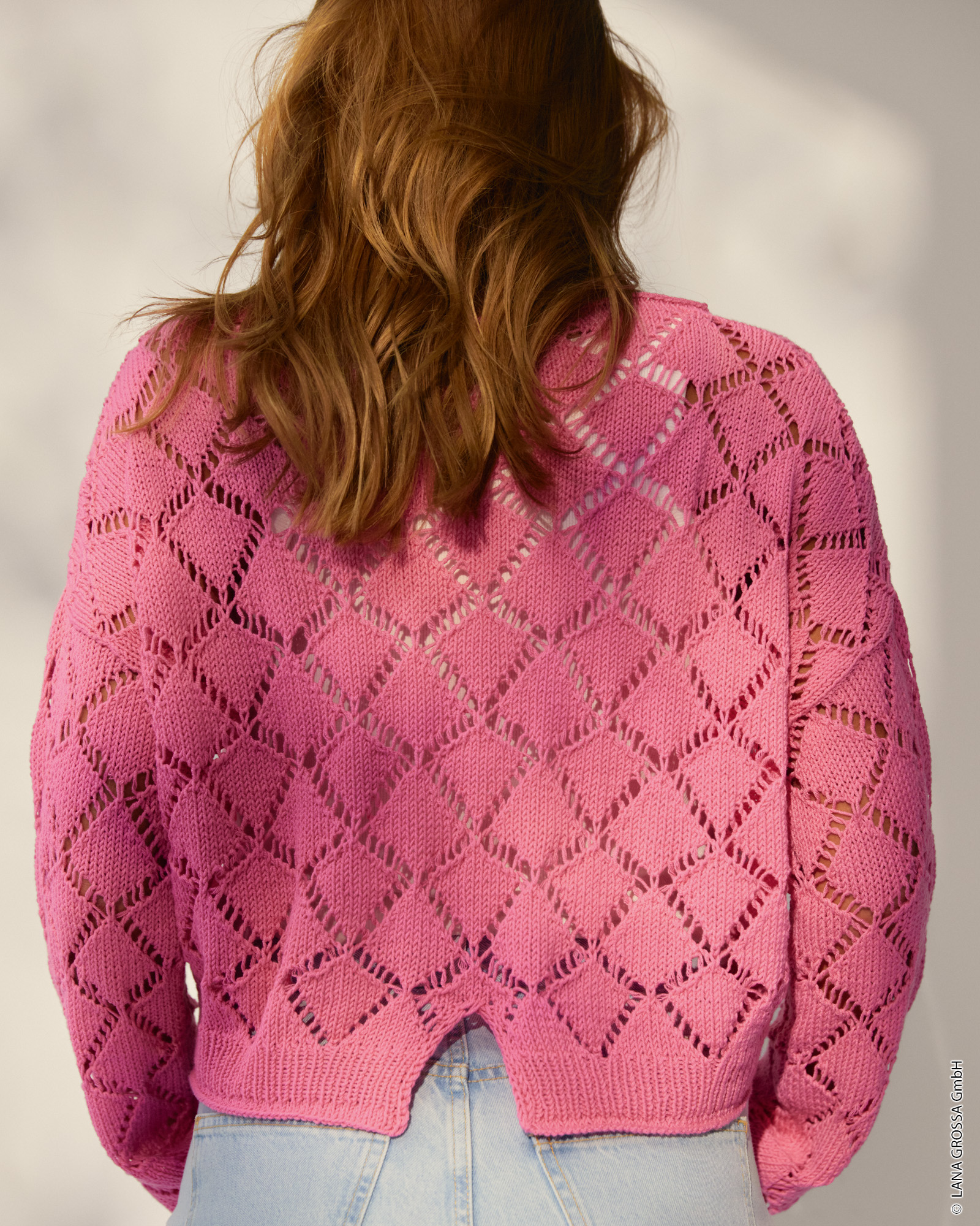 Strickset Pullover Aus Elastico Von Lana Grossa 2 Strickset Pullover Aus Elastico Von Lana Grossa – Bild 2