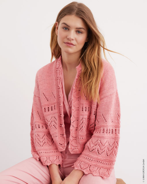 Strickset Cardigan Aus Linarte Von Lana Grossa
