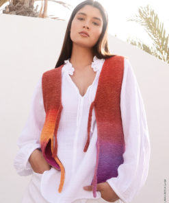 Strickset Weste Aus Cotonella Von Lana Grossa 4 Fs2024 Gomitolo 13 Lana Grossa 9700168 M25 Mf2