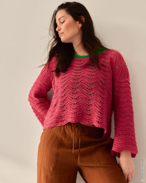 Strickset Pullover Aus Linissimo Von Lana Grossa