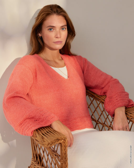 Strickset Pullover Aus Alta Moda Cotolana Von Lana Grossa