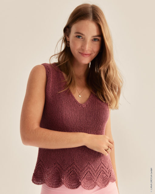 Strickset Top Aus Linarte Von Lana Grossa