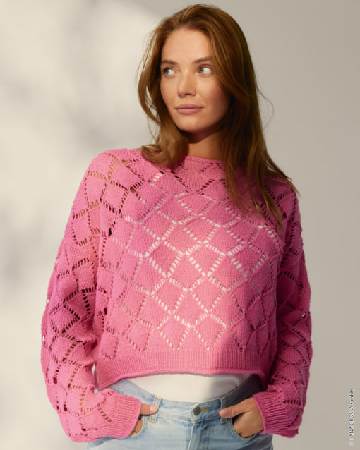 Strickset Pullover Aus Elastico Von Lana Grossa