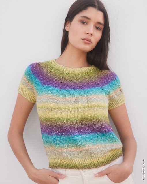 Strickset Shirt Aus Gomitolo Collina Von Lana Grossa