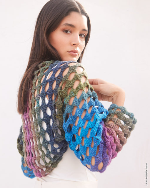 Strickset Bolero Aus Cotonella Von Lana Grossa
