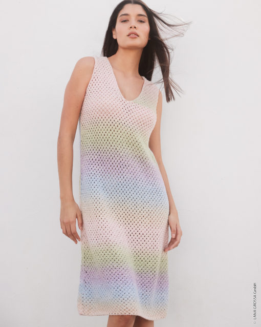 Strickset Strickkleid Aus Cotonella Von Lana Grossa