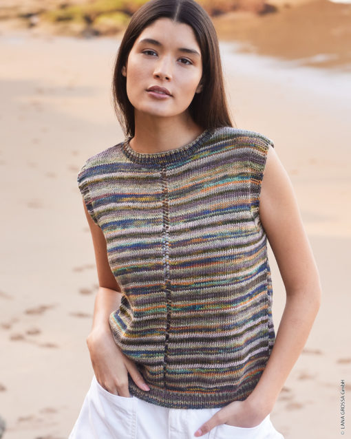 Strickset Top Aus Gomitolo Arco Von Lana Grossa