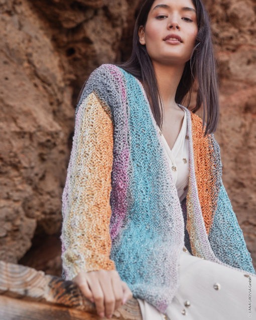 Strickset Cardigan Aus Gomitolo Collina Von Lana Grossa