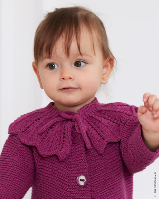 Strickset Zierkragen Aus Elastico Von Lana Grossa
