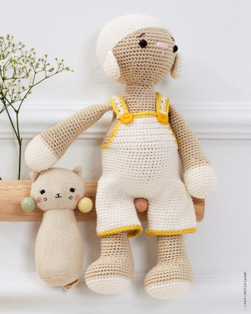 Strickset Schaf Aus Cotone Von Lana Grossa