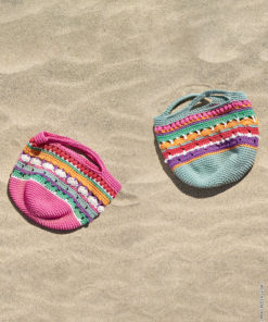 Strickset Zwei Korbtaschen Im Mustermix aus Promessa von Lana Grossa