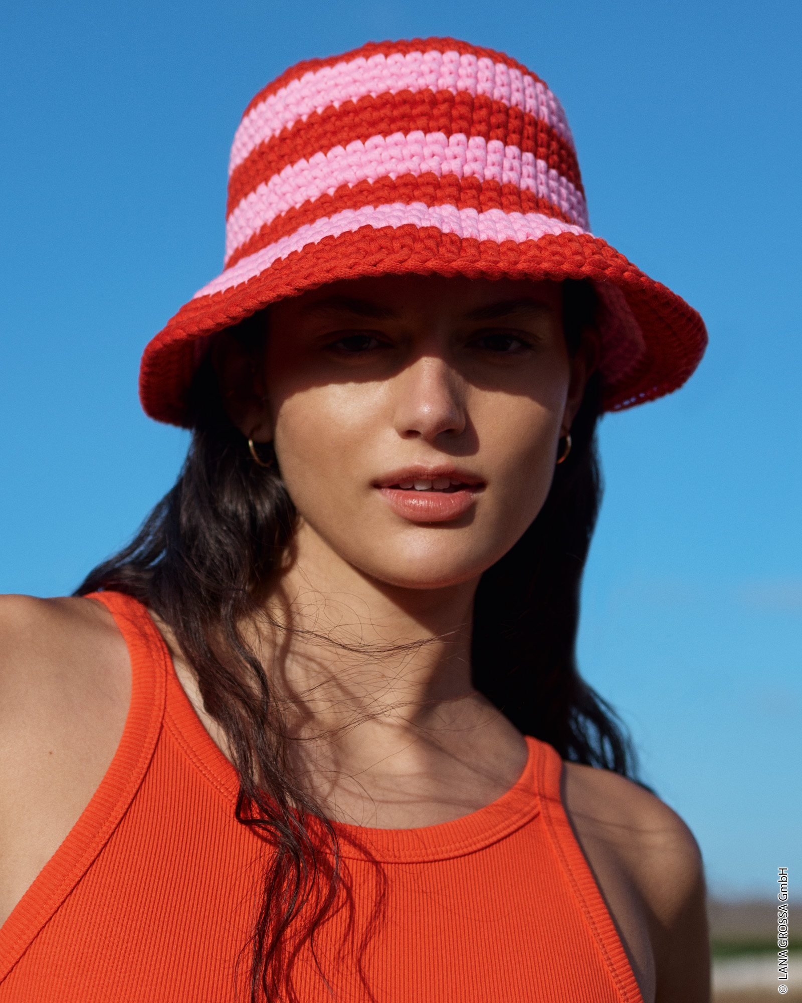 Strickset Gestreifter Hut In Festen Maschen Aus The Tube Von Lana Grossa 1 Strickset Gestreifter Hut In Festen Maschen Aus The Tube Von Lana Grossa