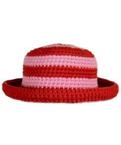 Strickset Gestreifter Hut In Festen Maschen Aus The Tube Von Lana Grossa 4 Fs2024 Haekeln 06 Lana Grossa 9231312 M24 Mf2