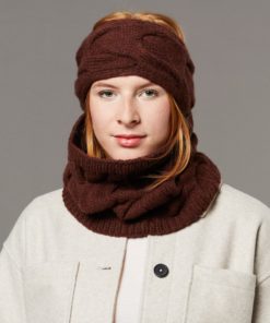 Strickset Stirnband Ilma aus Como Grande von Lamana