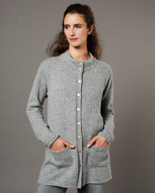 Strickset Jacke Daike Aus Shetland Und Piura Arte Von Lamana