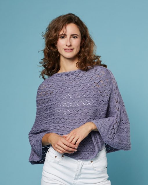 Strickset Dina Poncho Aus Lima Von Lamana