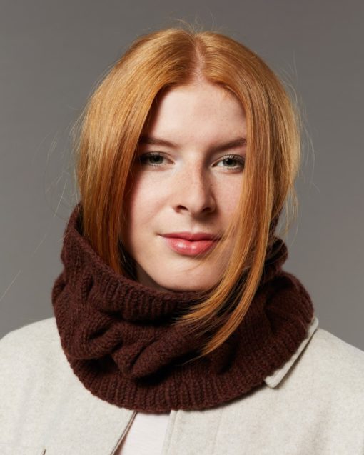 Strickset Cowl Ebba Aus Como Grande Von Lamana