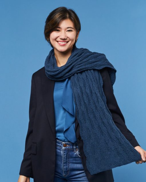 Strickset Stola Stella Aus Verona Von Lamana