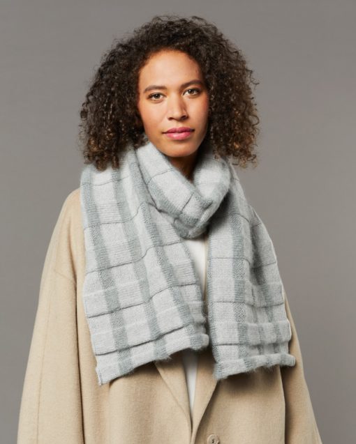 Strickset Schal Maiken Aus Como Und Premia Von Lamana
