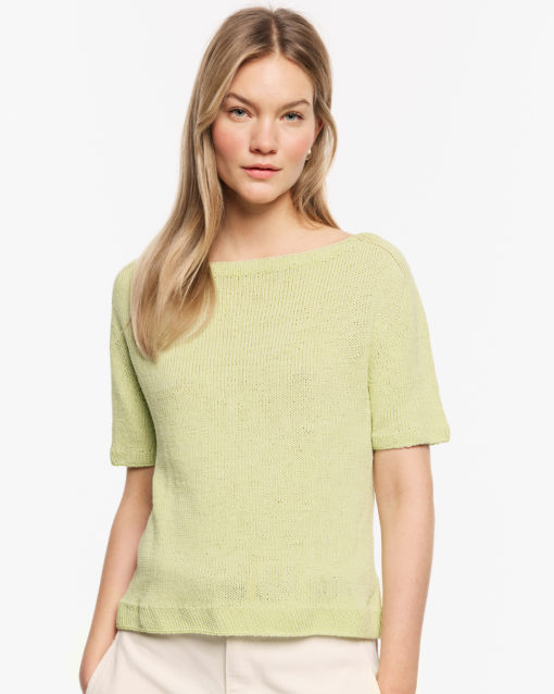 Strickset Ilaria Shirt Uni Aus Cotton Wool Von Lana Grossa