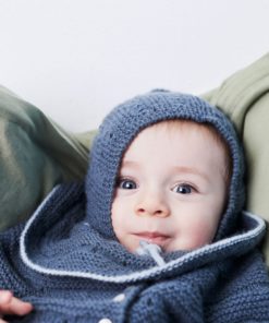 Strickset Baby Balaclava aus Como Tweed und Como von Lamana