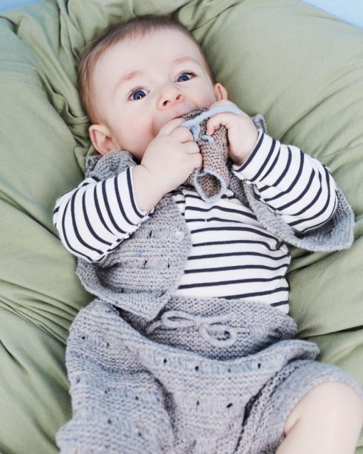 Strickset Baby Hose Aus Como Tweed Von Lamana